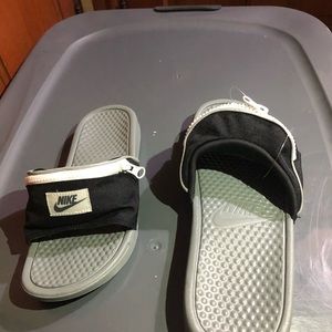 Nike Benassi JDI Fanny Pack Slides